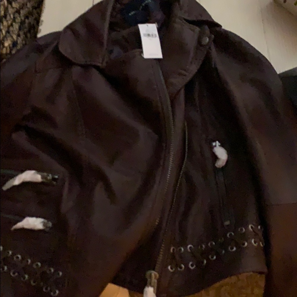 American Eagle Leather Jacket